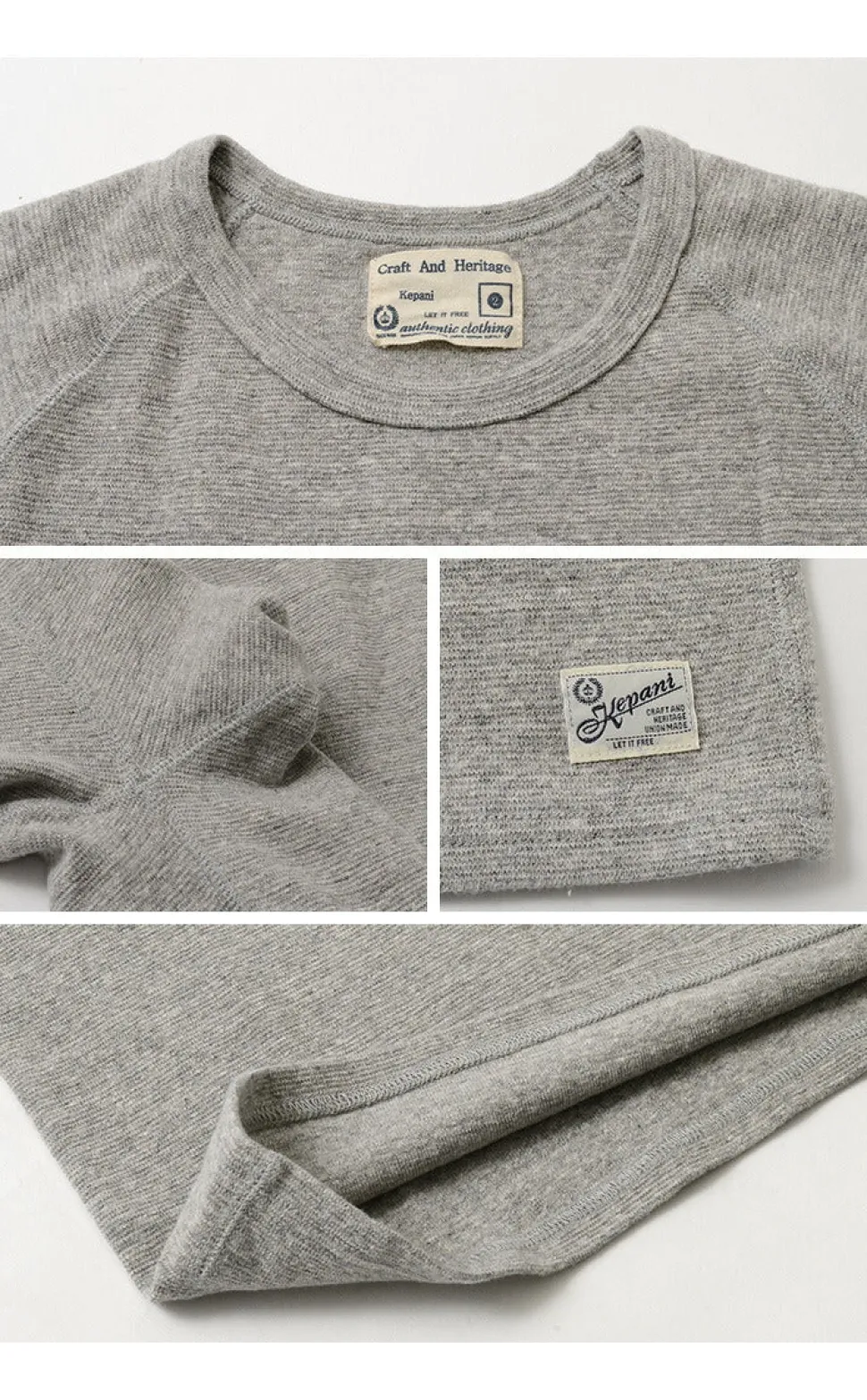 KEPANI / Raffy Stretch Fleece Long Sleeve T-Shirt