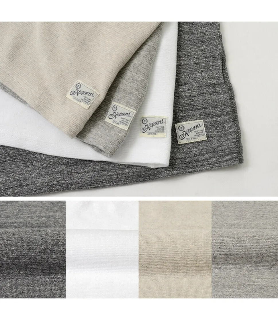 KEPANI / Raffy Stretch Fleece Turtleneck Long Sleeve Tee