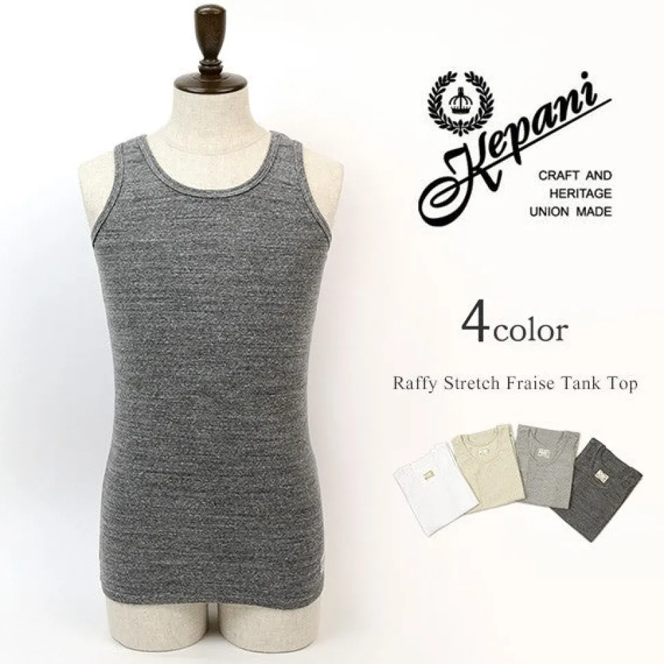 KEPANI / Raffy stretch milling tank top