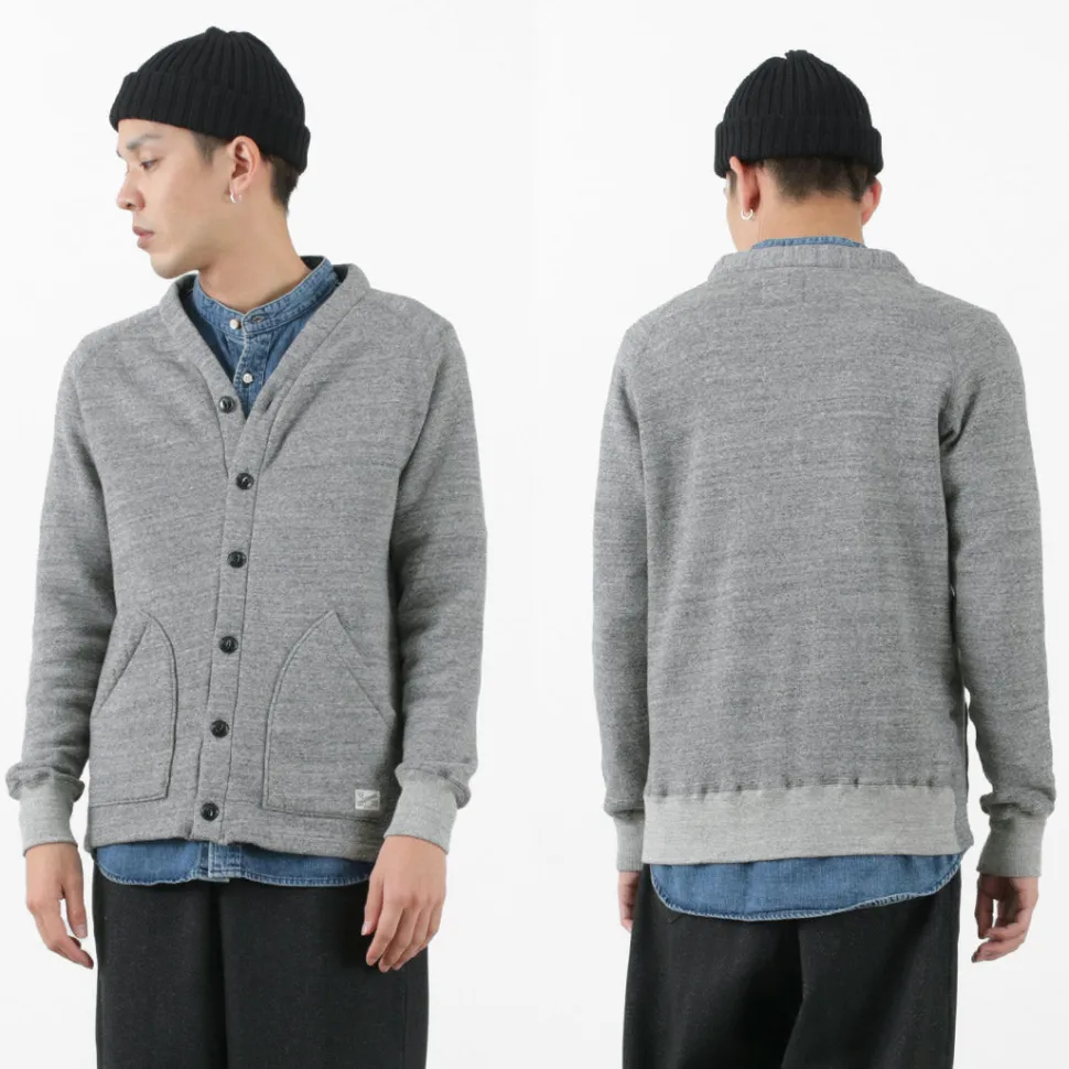 KEPANI / Sunset 2 Raffy brushed-lining sweatshirt cardigan