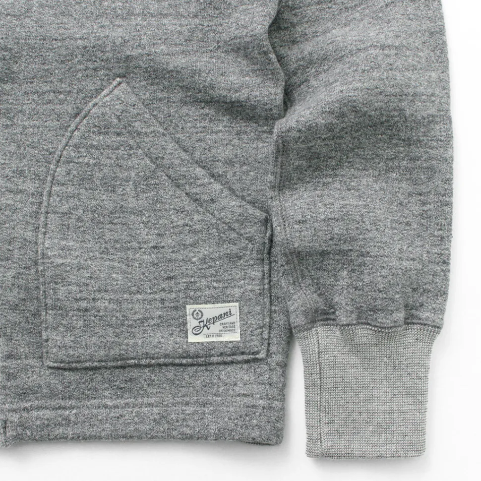 KEPANI / Sunset 2 Raffy brushed-lining sweatshirt cardigan