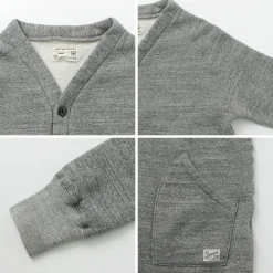 KEPANI / Sunset 2 Raffy brushed-lining sweatshirt cardigan