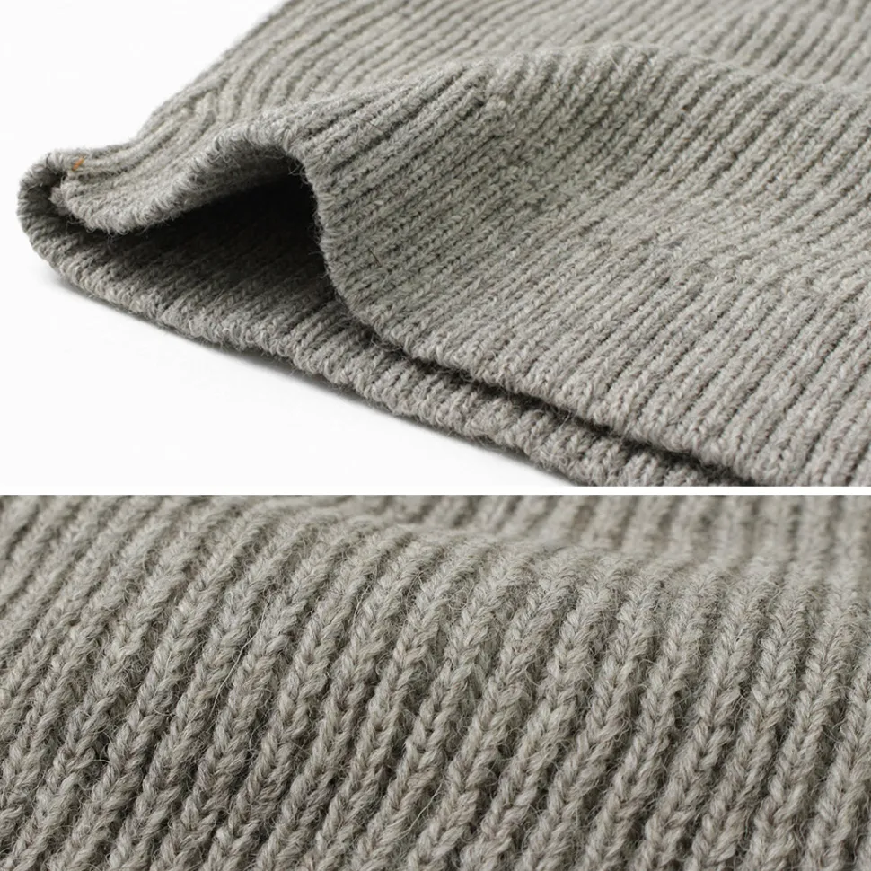 KERRY WOOLLEN MILLS / 7G 1PLY fisherman rib crew neck knit