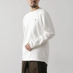 LACOSTE / Classic Fit Pique Long Sleeve T-Shirt