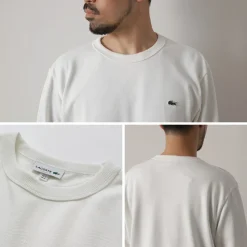 LACOSTE / Classic Fit Pique Long Sleeve T-Shirt