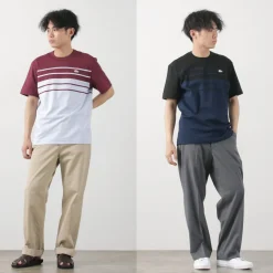 LACOSTE / Stripe T-Shirt