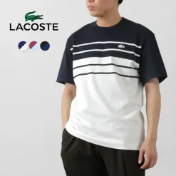 LACOSTE / Stripe T-Shirt