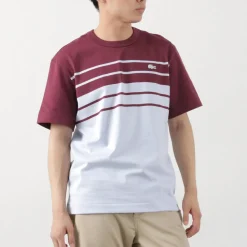 LACOSTE / Stripe T-Shirt