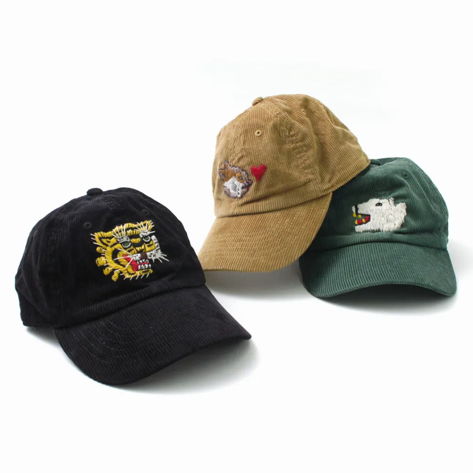 LET’S 功夫 / Corduroy kung fu cap