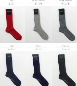 LIFE LONG BY GLEN CLYDE / TS-1 Cotton and Cordura ribbed socks