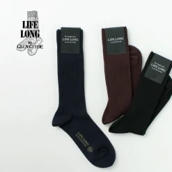 LIFE LONG BY GLEN CLYDE / TS-5 Cotton and Cordura Rib Socks