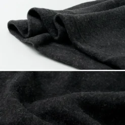 LOCALINA MERIYASU / U-Neck Cashmere Blend Long Sleeve Inner