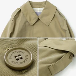 MACKINTOSH PHILOSOPHY GREY LABEL / Crawley motorcycle coat