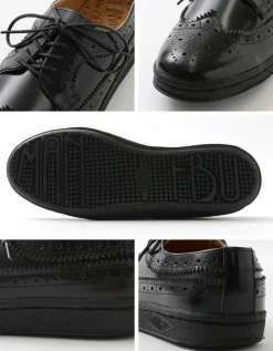 MANEBU / MNB-003 Leather Sneakers