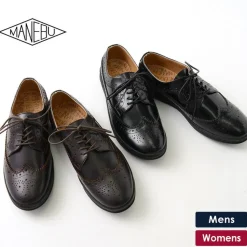 MANEBU / MNB-003 Leather Sneakers