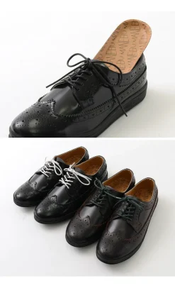 MANEBU / MNB-003 Leather Sneakers
