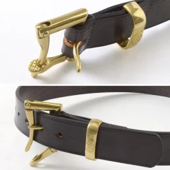 MARTIN FAIZEY / 1.5 inch (38mm) Quick Release Belt Leather Belt