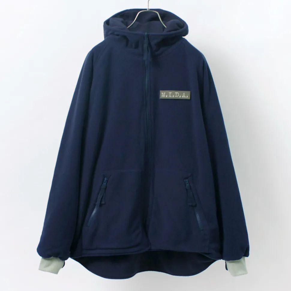 M.I.D.A. / Polartec Boa fleece ZIP-UP