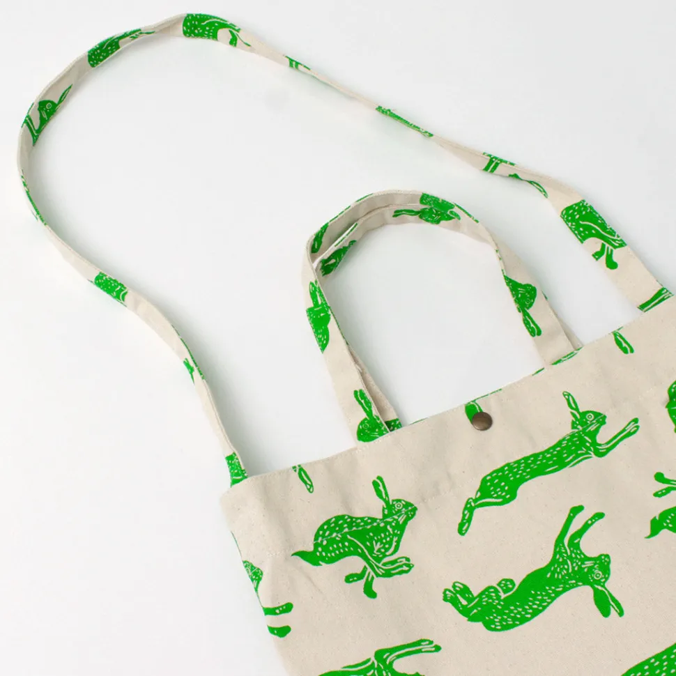 MIKAMI / Cotton twill sling tote bag