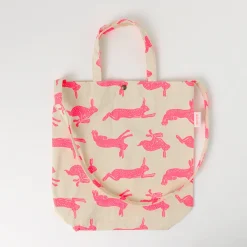 MIKAMI / Cotton twill sling tote bag