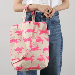 MIKAMI / Cotton twill sling tote bag