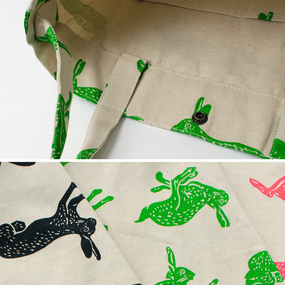 MIKAMI / Cotton twill sling tote bag