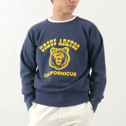 MIXTA / URSUS ARCTOS raglan sleeve sweatshirt