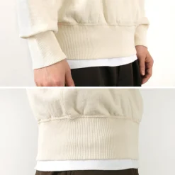 MIXTA / URSUS ARCTOS raglan sleeve sweatshirt