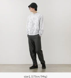 MOC T / Garment Dyed Loopwheel Crew Neck Pullover