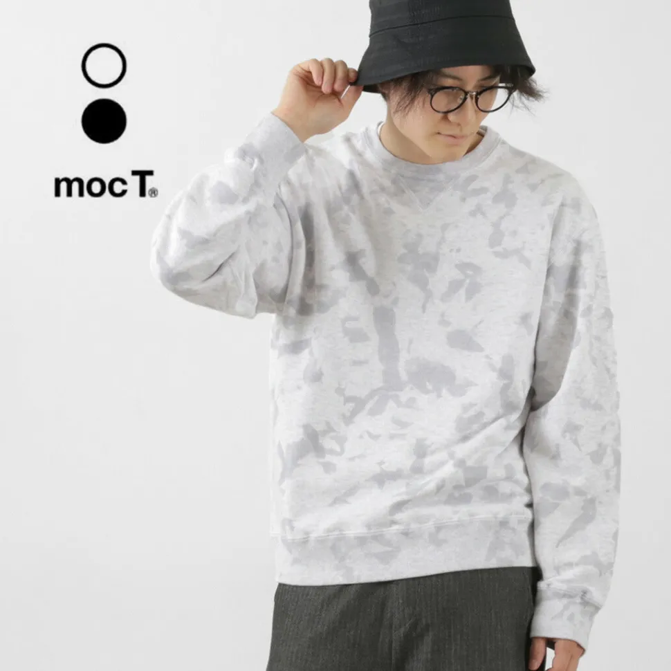 MOC T / Garment Dyed Loopwheel Crew Neck Pullover