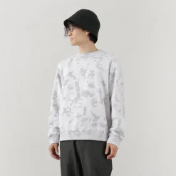 MOC T / Garment Dyed Loopwheel Crew Neck Pullover