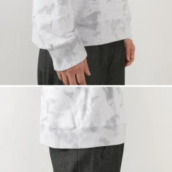 MOC T / Garment Dyed Loopwheel Crew Neck Pullover