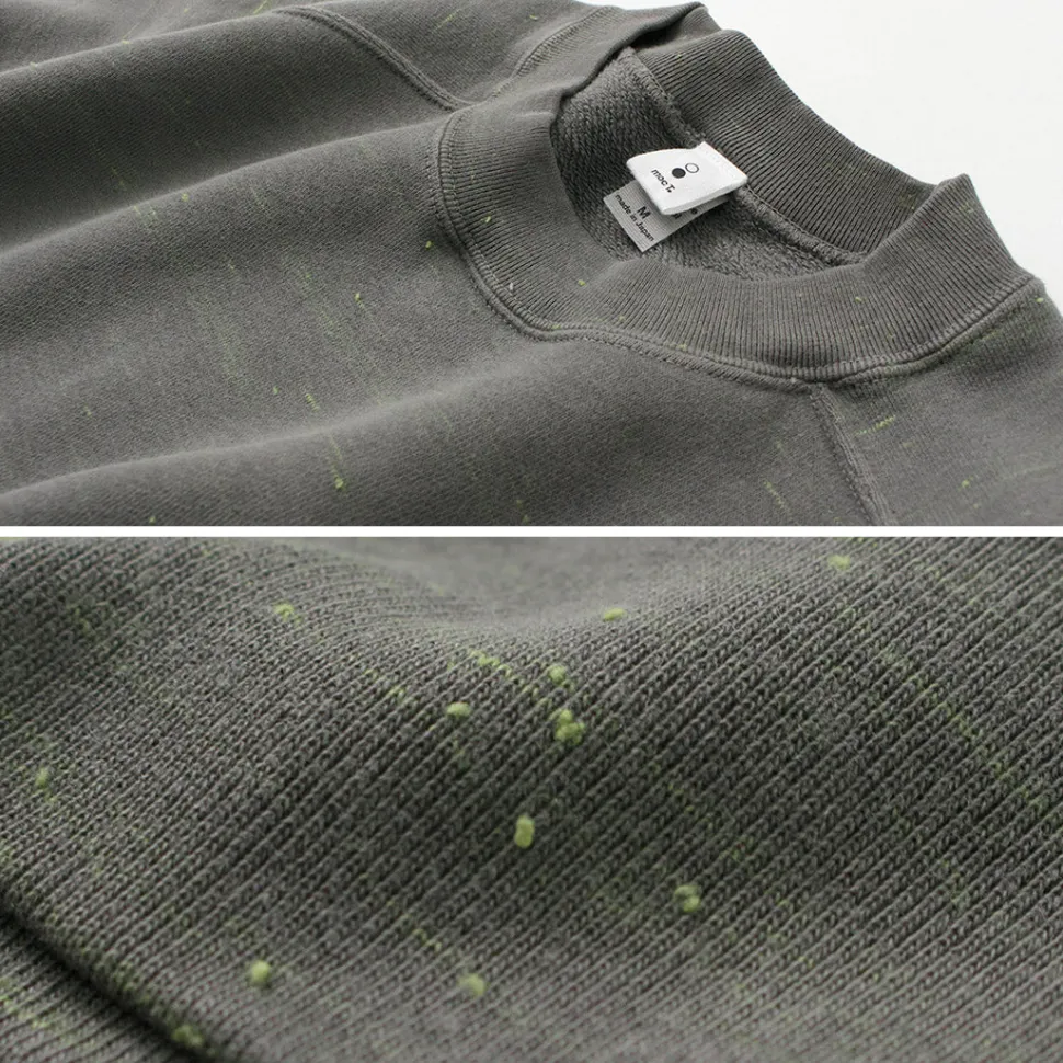 MOC T / Neon Script Loopwheel Overdyed Raglan Long Sleeve Sweatshirt