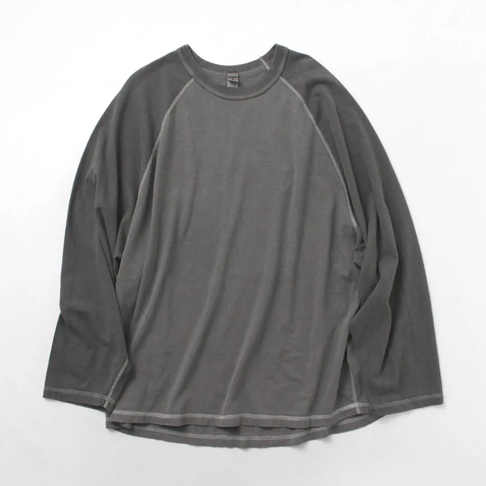 MOC T / Overdyed Baseball Long Sleeve Big Tee