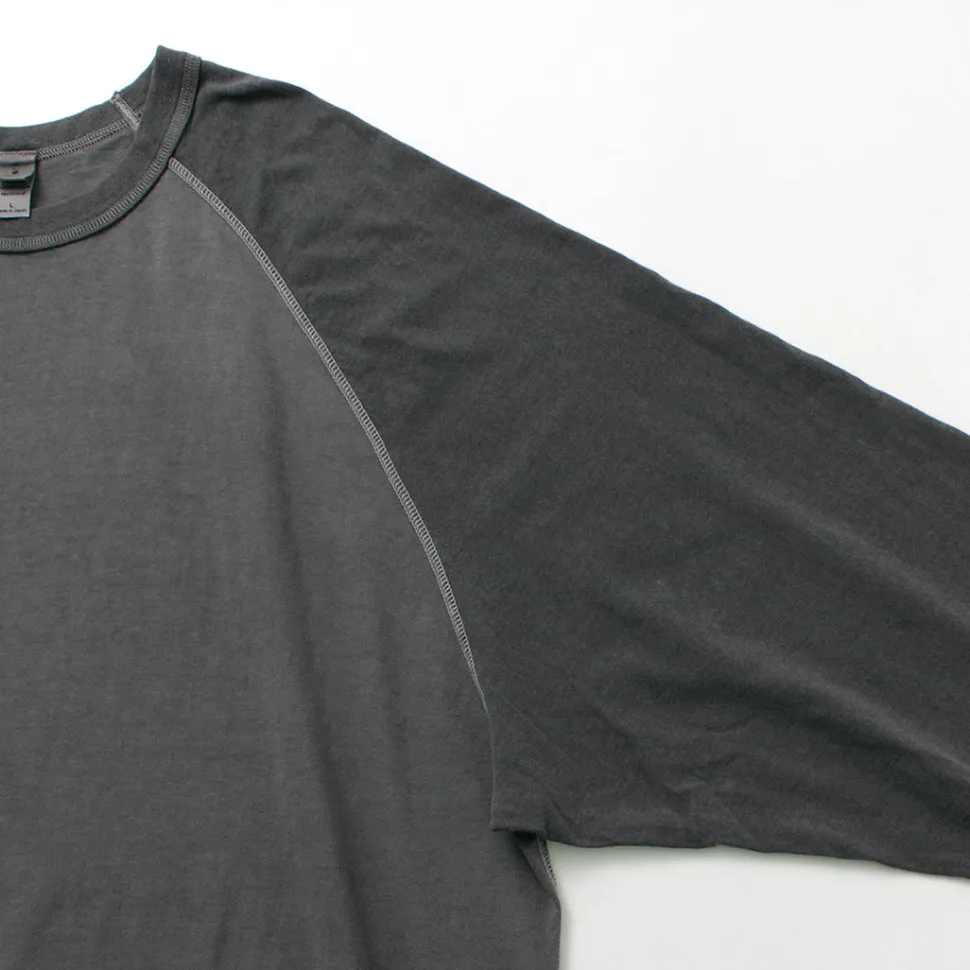 MOC T / Overdyed Baseball Long Sleeve Big Tee