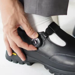 MOLLE SHOES / Free Rock T-Strap Leather Shoes