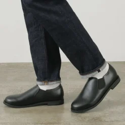 MOLLE SHOES / Short Side Gore Leather Shoes