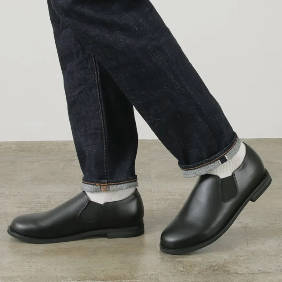 MOLLE SHOES / Short Side Gore Leather Shoes