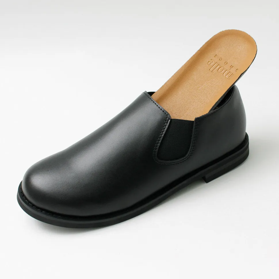 MOLLE SHOES / Short Side Gore Leather Shoes