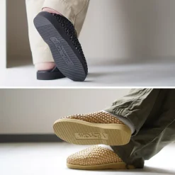 MOLLE SHOES / Woven Leather Crog Sandals