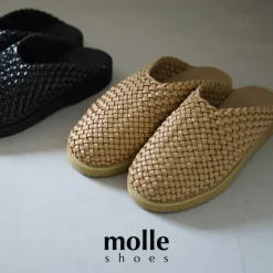 MOLLE SHOES / Woven Leather Crog Sandals