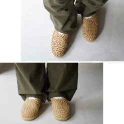 MOLLE SHOES / Woven Leather Crog Sandals