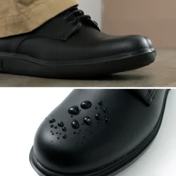 MOONSTAR / Breathable Waterproof Leather Derby Shoes