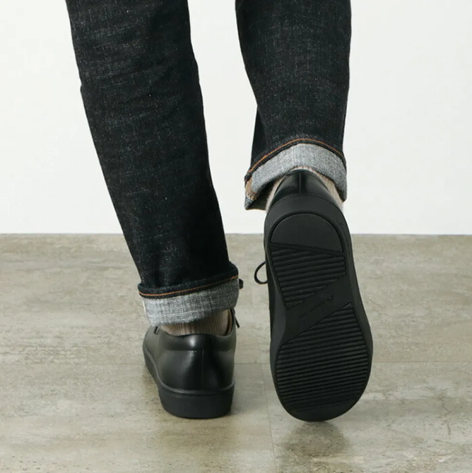 MOONSTAR / Leather Court Sneakers