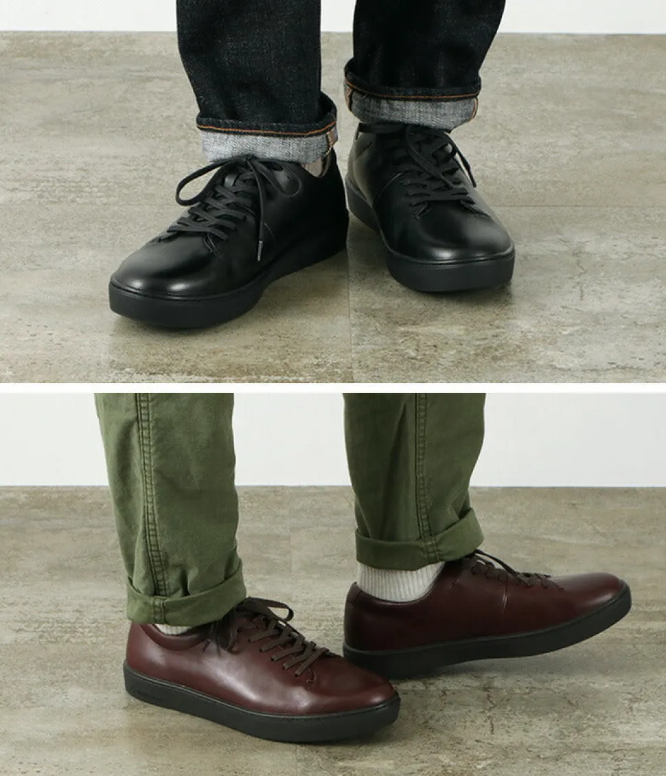 MOONSTAR / Leather Court Sneakers