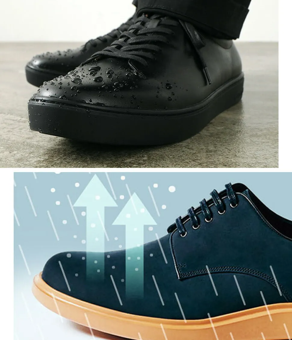 MOONSTAR / Leather Court Sneakers