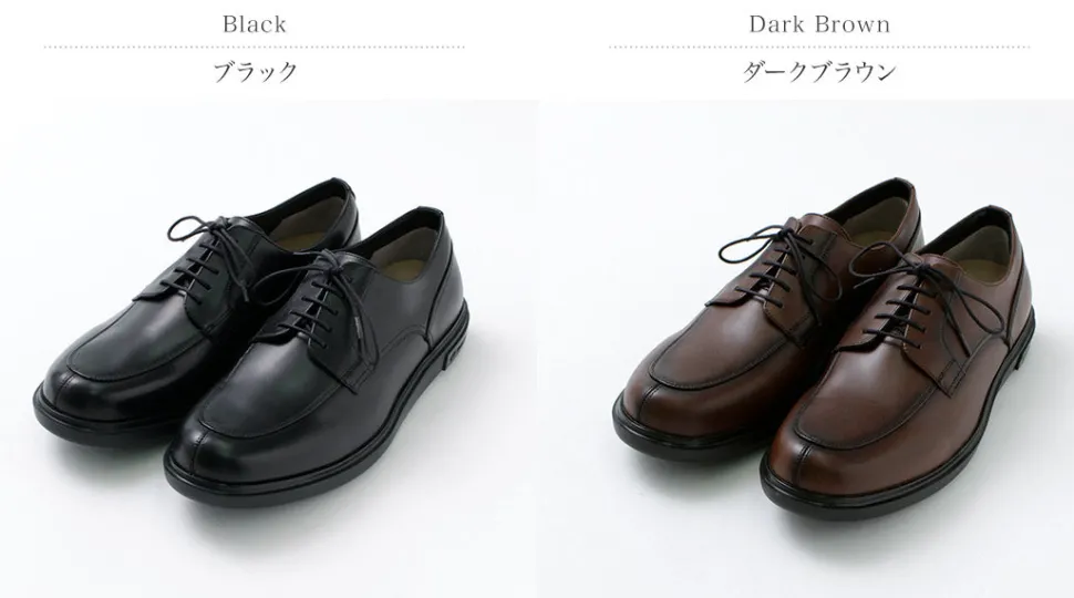 MOONSTAR / U-tip traditional leather shoes