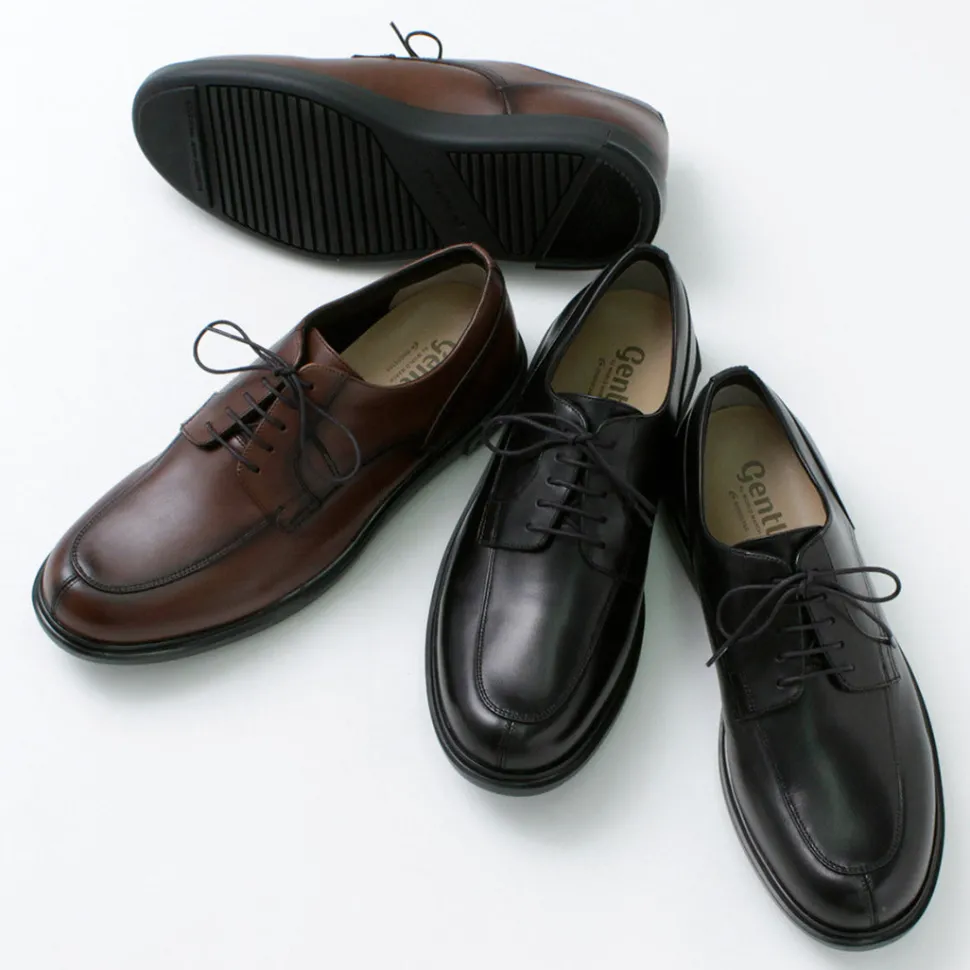 MOONSTAR / U-tip traditional leather shoes