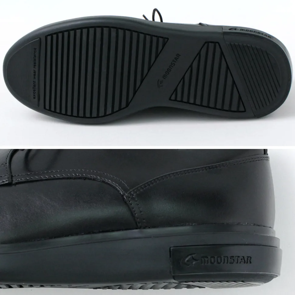 MOONSTAR / U-tip traditional leather shoes