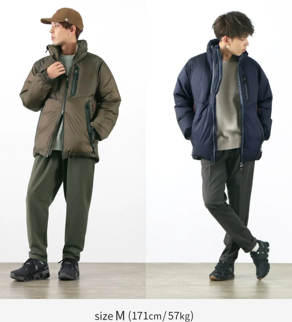 NANGA / Aurora Light Stand Collar Down Jacket